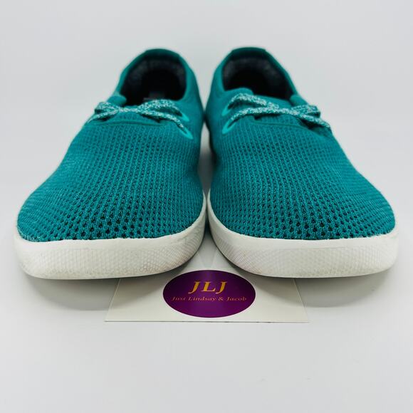 Allbirds Men's Tree Skipper TS Kauri Peacock Turquoise Casual Sneakers Size 14 - Picture 2 of 11